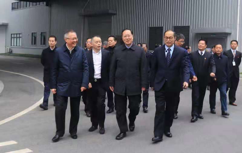 省委副書記、代省長毛偉明，市委書記龔文密等到zoty中欧体育官方网站智能制造(邵陽)有限公司調(diào)研